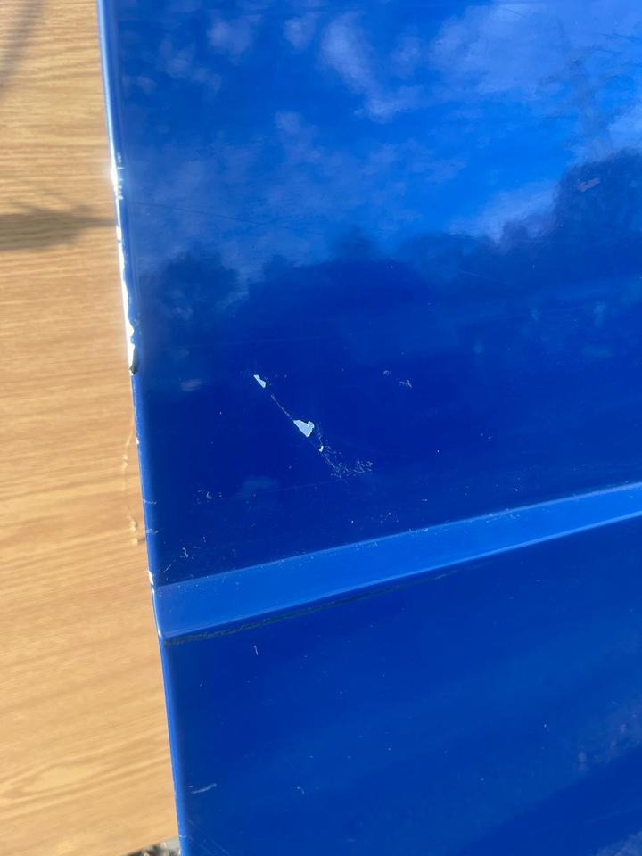 DAF XF 460 EU6 Beifahrertür Blau Rechts Spiegel Innenverkleidung - باب و قطع الغيار - شاحنة: صورة 4 DAF XF 460 EU6 Beifahrertür Blau Rechts Spiegel Innenverkleidung - باب و قطع الغيار - شاحنة: صورة 4