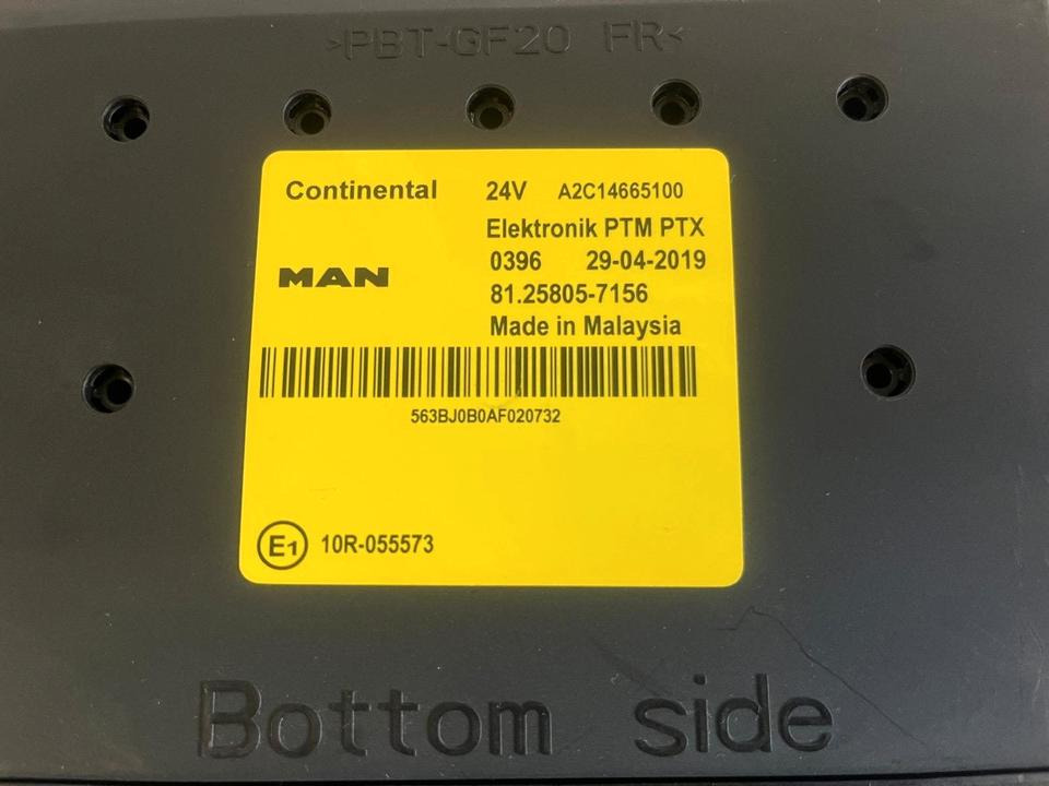 MAN Continental Elektronik PTM PTX Steuergerät 81.25805-7156 - وحدة إي سي يو - شاحنة: صورة 3 MAN Continental Elektronik PTM PTX Steuergerät 81.25805-7156 - وحدة إي سي يو - شاحنة: صورة 3