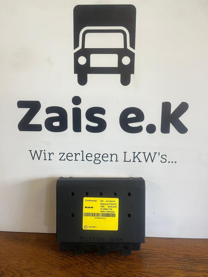 MAN Continental Elektronik PTM PTX Steuergerät 81.25805-7156 - وحدة إي سي يو - شاحنة: صورة 1 MAN Continental Elektronik PTM PTX Steuergerät 81.25805-7156 - وحدة إي سي يو - شاحنة: صورة 1