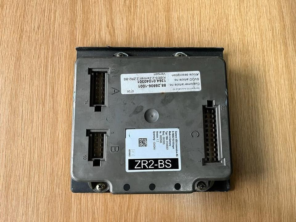 MAN Siemens VDO ZR2-BS Steuergerät 88.25806-1001 - وحدة إي سي يو - شاحنة: صورة 1 MAN Siemens VDO ZR2-BS Steuergerät 88.25806-1001 - وحدة إي سي يو - شاحنة: صورة 1