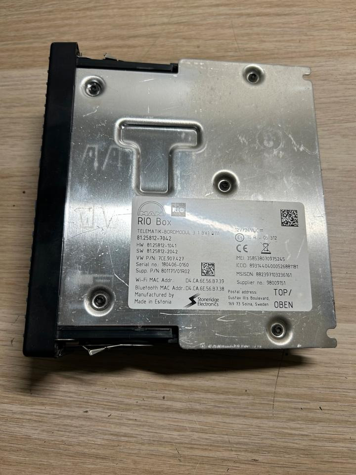 MAN TGL TGM TGS TGX Control Unit 81.27607-6001 - وحدة إي سي يو: صورة 2 MAN TGL TGM TGS TGX Control Unit 81.27607-6001 - وحدة إي سي يو: صورة 2