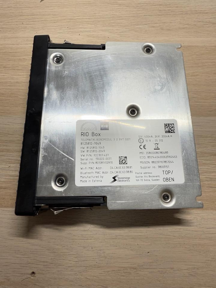 MAN TGL TGM TGS TGX Control Unit 81.27607-6002 - وحدة إي سي يو: صورة 3 MAN TGL TGM TGS TGX Control Unit 81.27607-6002 - وحدة إي سي يو: صورة 3