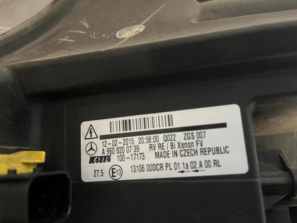 Mercedes Actros Bi Xenon Scheinwerfer Vorne Rechts A9608200739 - المصابيح الأمامية - شاحنة: صورة 3 Mercedes Actros Bi Xenon Scheinwerfer Vorne Rechts A9608200739 - المصابيح الأمامية - شاحنة: صورة 3