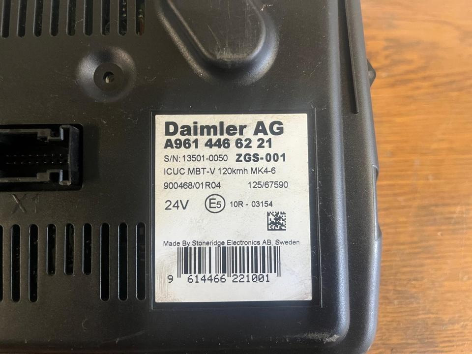 Mercedes Benz Actros MP4 Kombiinstrument / Tacho A9614466221 - لوحة العدادات - شاحنة: صورة 3 Mercedes Benz Actros MP4 Kombiinstrument / Tacho A9614466221 - لوحة العدادات - شاحنة: صورة 3