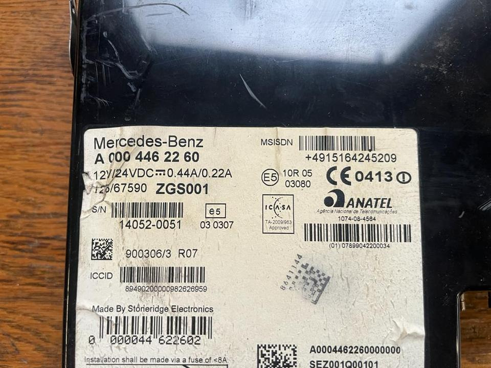 Mercedes-Benz Actros MP4 Tachograph FLEETBOARD A0004462260 - جهاز تسجيل السرعة - شاحنة: صورة 2 Mercedes-Benz Actros MP4 Tachograph FLEETBOARD A0004462260 - جهاز تسجيل السرعة - شاحنة: صورة 2