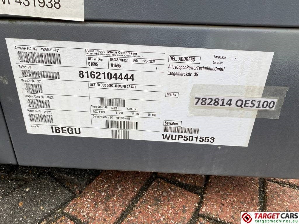 تأجير Atlas Copco QES100 Diesel 100KVA Generator 400/230V Unused  Atlas Copco QES100 Diesel 100KVA Generator 400/230V Unused: صورة 11