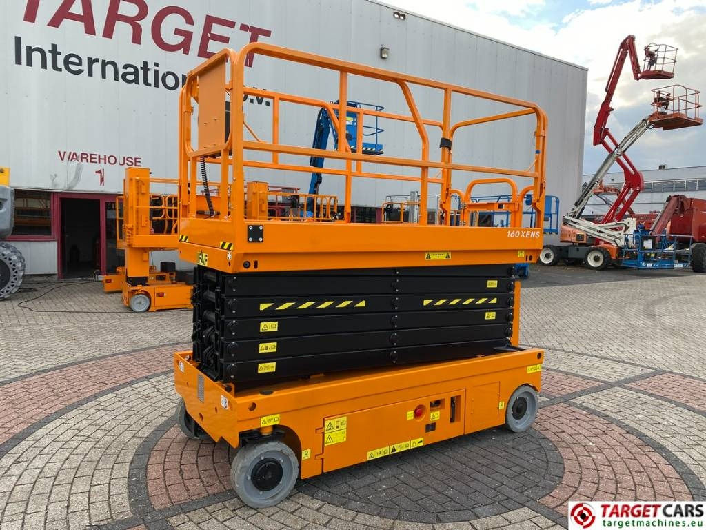 Hangcha 160XENS Electric 160 Scissor Work Lift 1570cm NEW - مرفاع مقصي: صورة 1 Hangcha 160XENS Electric 160 Scissor Work Lift 1570cm NEW - مرفاع مقصي: صورة 1