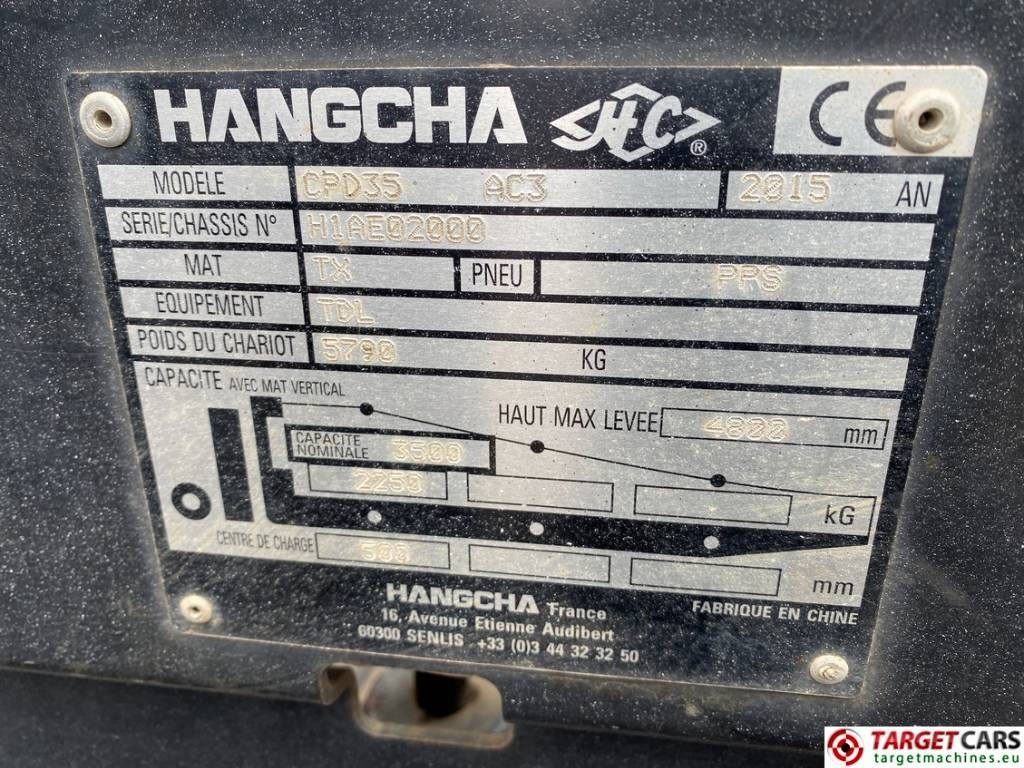 رافعة شوكية كهربائية Hangcha CPD35 Electric A35 Forklift Electric 3.5T 480cm: صورة 13