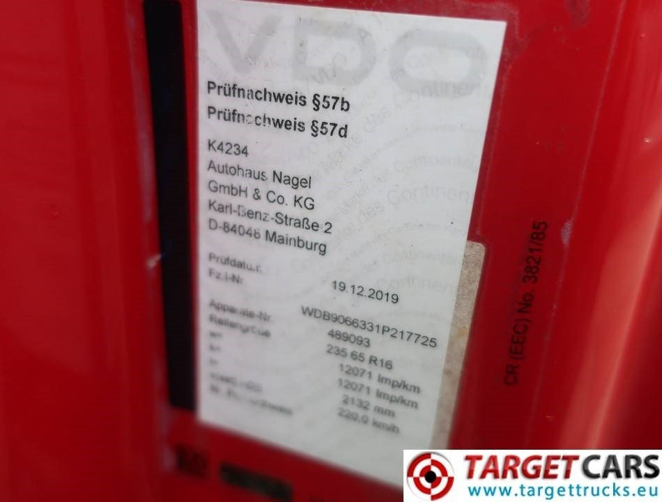 فان Mercedes-Benz 319CDI Sprinter L2H2 190HP Euro6 Trailer Hook 3.5T: صورة 29