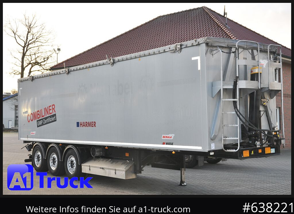 BENALU Kombiliner Gülle Tank + Kipper fest34m³ flüssig 26m³, Tüv neu, - نصف مقطورة صهريج: صورة 1 BENALU Kombiliner Gülle Tank + Kipper fest34m³ flüssig 26m³, Tüv neu, - نصف مقطورة صهريج: صورة 1