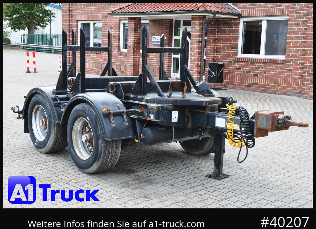 HUEFFERMANN HTA1800, Ballast, BPW Achsen, Luft - مقطورات مسطحة: صورة 1 HUEFFERMANN HTA1800, Ballast, BPW Achsen, Luft - مقطورات مسطحة: صورة 1