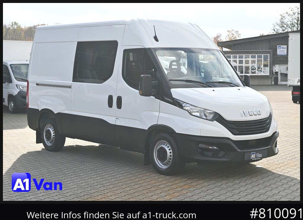 IVECO Daily 35S21 A8V Mixto, Klima, Tempomat, AHK - فان, الشاحنات الصغيرة كابينة مزدوجة: صورة 1 IVECO Daily 35S21 A8V Mixto, Klima, Tempomat, AHK - فان, الشاحنات الصغيرة كابينة مزدوجة: صورة 1