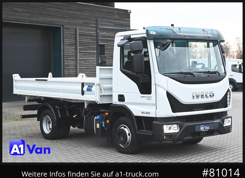 IVECO Eurocargo 80E21 Kipper, Meiller, Klima, 2x AHK - قلاب صغير: صورة 1 IVECO Eurocargo 80E21 Kipper, Meiller, Klima, 2x AHK - قلاب صغير: صورة 1