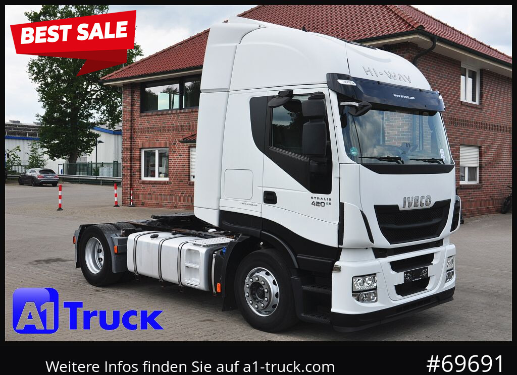 IVECO Stralis 420, ZF-Intarder 2x Tank, - رأس تريلا: صورة 1 IVECO Stralis 420, ZF-Intarder 2x Tank, - رأس تريلا: صورة 1