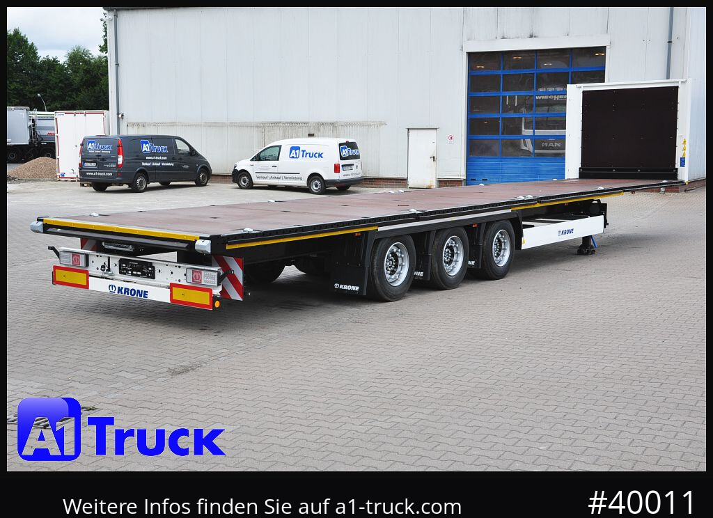 نصف مقطورة مسطحة للبيع  KRONE 5 x SD, Mega, Twistlock, Container, NEU: صورة 8 نصف مقطورة مسطحة للبيع  KRONE 5 x SD, Mega, Twistlock, Container, NEU: صورة 8