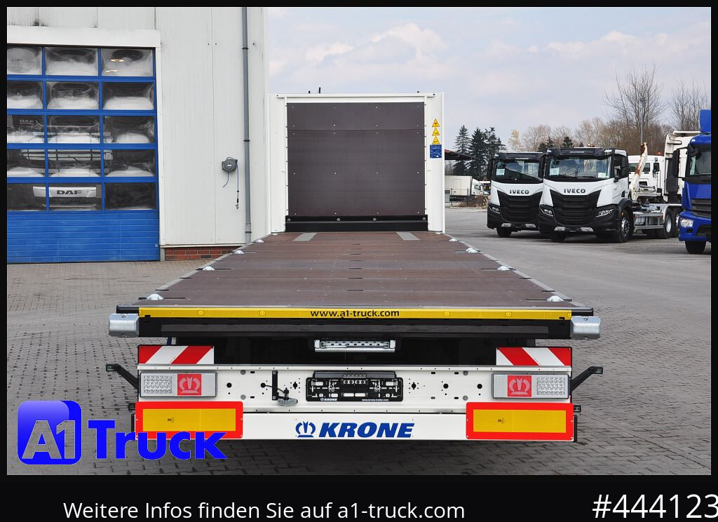 نصف مقطورة مسطحة KRONE 5 x SD, Mega, Twistlock, Container, NEU: صورة 12