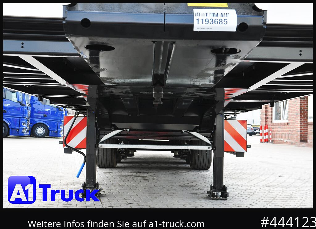 نصف مقطورة مسطحة KRONE 5 x SD, Mega, Twistlock, Container, NEU: صورة 9