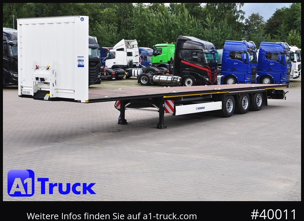 نصف مقطورة مسطحة للبيع  KRONE 5 x SD, Mega, Twistlock, Container, NEU: صورة 11 نصف مقطورة مسطحة للبيع  KRONE 5 x SD, Mega, Twistlock, Container, NEU: صورة 11