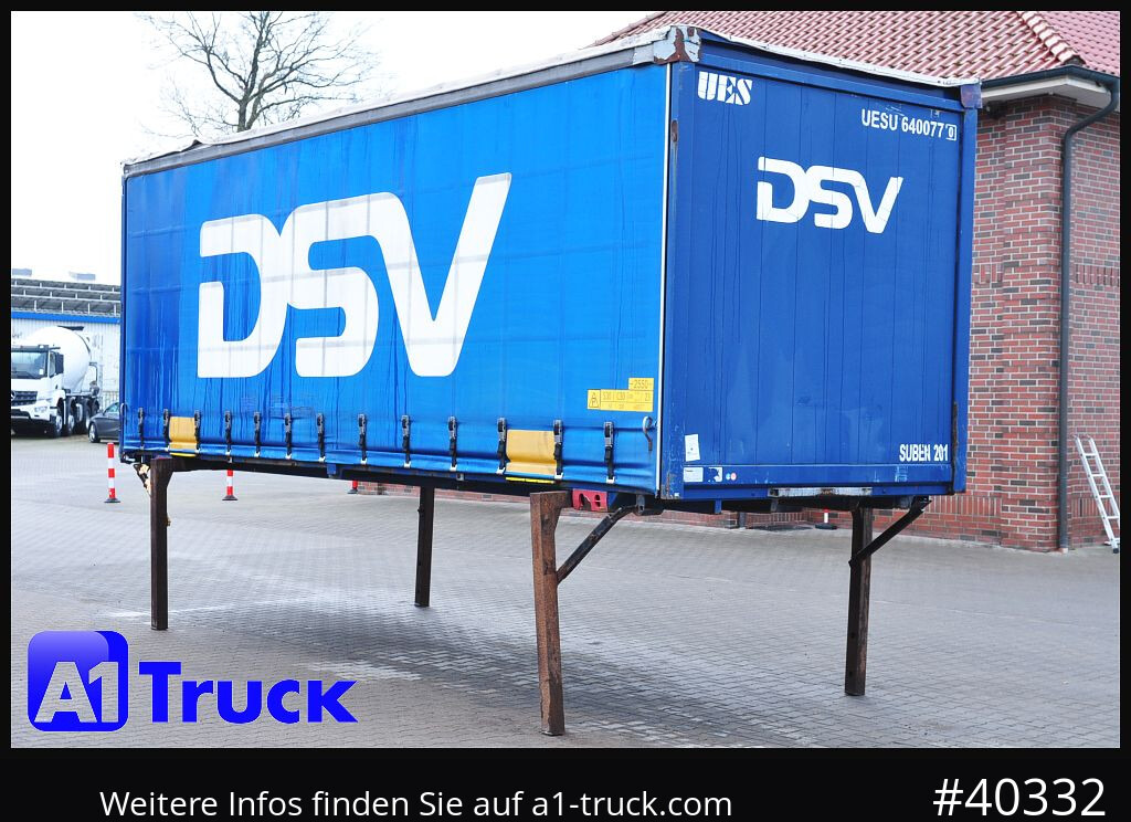 KRONE 7.45 BDF Wechselbrücke, Schiebeplane - آلات أخرى: صورة 1 KRONE 7.45 BDF Wechselbrücke, Schiebeplane - آلات أخرى: صورة 1