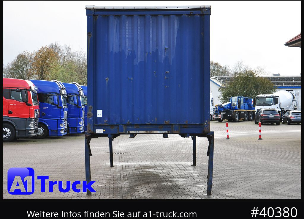 KRONE 7.45 BDF Wechselbrücke, Schiebeplane - آلات أخرى: صورة 2 KRONE 7.45 BDF Wechselbrücke, Schiebeplane - آلات أخرى: صورة 2