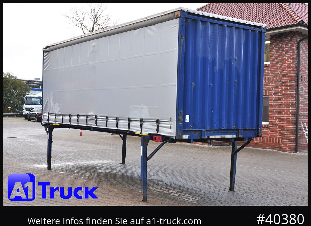 KRONE 7.45 BDF Wechselbrücke, Schiebeplane - آلات أخرى: صورة 1 KRONE 7.45 BDF Wechselbrücke, Schiebeplane - آلات أخرى: صورة 1