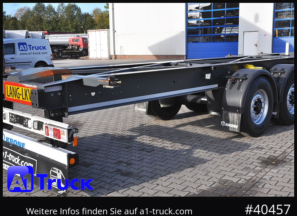 KRONE Container Chassi lang, 2 x 7,45 Wechselbrücken, wenig genutzt.. - ناقل حاوية/ نصف مقطورة بحاوية: صورة 5 KRONE Container Chassi lang, 2 x 7,45 Wechselbrücken, wenig genutzt.. - ناقل حاوية/ نصف مقطورة بحاوية: صورة 5