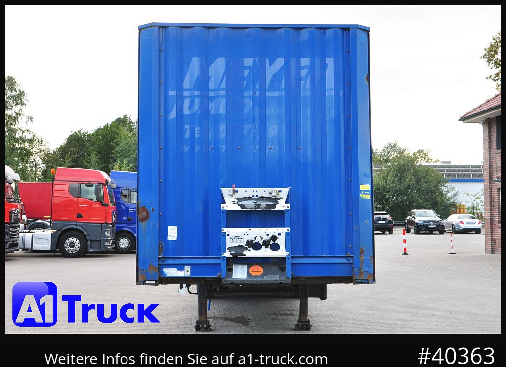 نصف مقطورة مسطحة KRONE Megatrailer, Plateau, Liftachse, Staplerhalterung,: صورة 14 نصف مقطورة مسطحة KRONE Megatrailer, Plateau, Liftachse, Staplerhalterung,: صورة 14