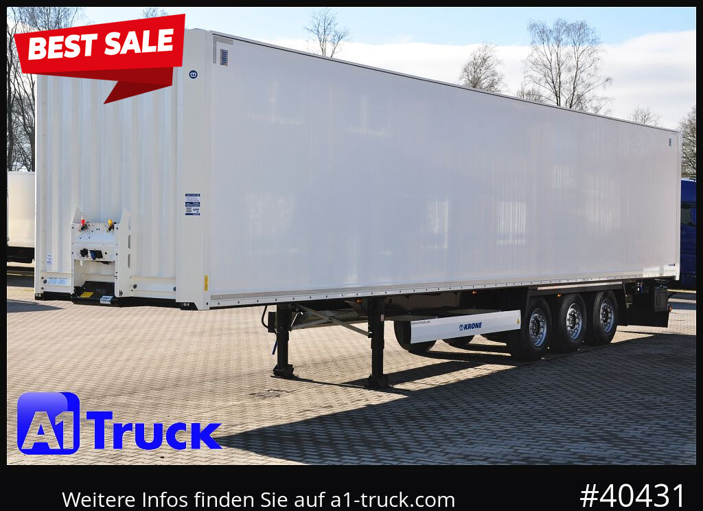 KRONE SD NEU, Lift, Code XL, VDI 2700, SOFORT - نصف مقطورة بصندوق مغلق: صورة 1 KRONE SD NEU, Lift, Code XL, VDI 2700, SOFORT - نصف مقطورة بصندوق مغلق: صورة 1