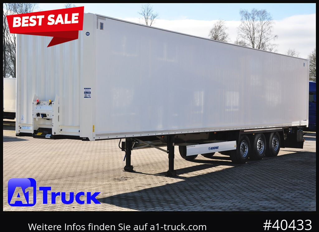 KRONE SD NEU Lift, Code XL, VDI 2700, SOFORT - نصف مقطورة بصندوق مغلق: صورة 1 KRONE SD NEU Lift, Code XL, VDI 2700, SOFORT - نصف مقطورة بصندوق مغلق: صورة 1