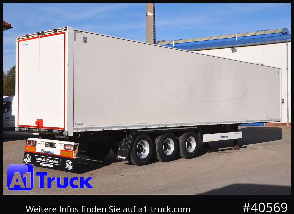 نصف مقطورة بصندوق مغلق KRONE SDK 27, Koffer, 1 Vorbesitzer, Plywood,: صورة 9