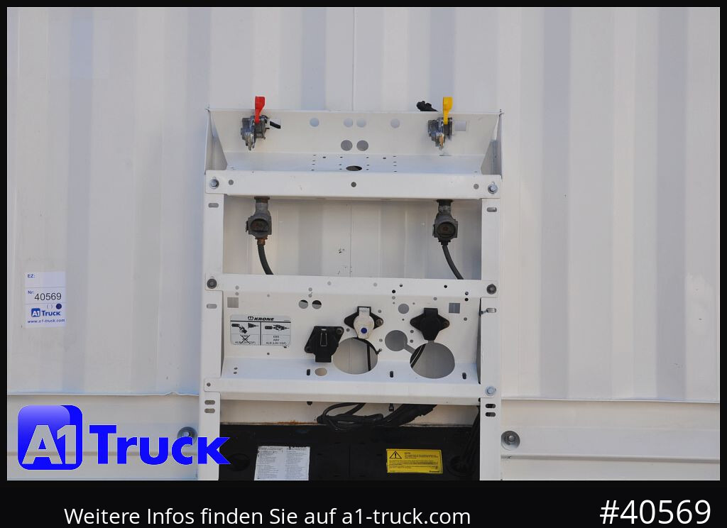 نصف مقطورة بصندوق مغلق KRONE SDK 27, Koffer, 1 Vorbesitzer, Plywood,: صورة 14