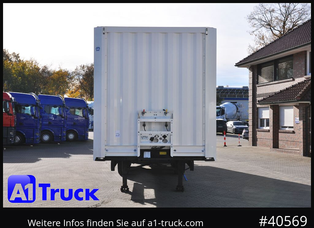 نصف مقطورة بصندوق مغلق KRONE SDK 27, Koffer, 1 Vorbesitzer, Plywood,: صورة 13