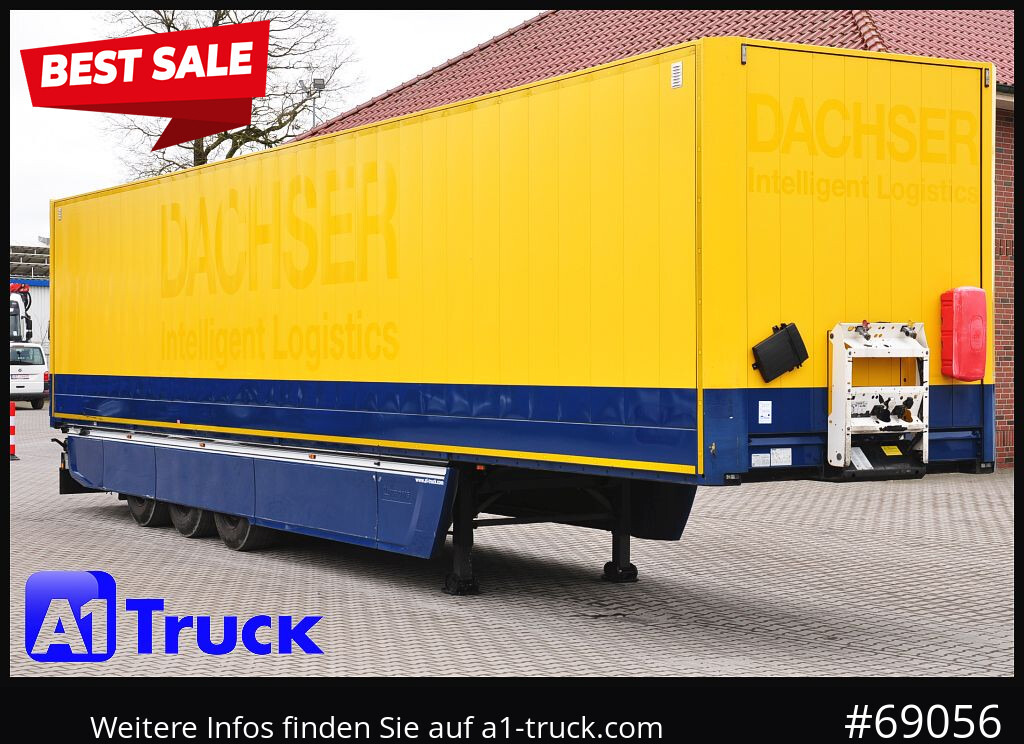KRONE SDK 27, Textil, Doppelstock Safe Liner - نصف مقطورة بصندوق مغلق: صورة 1 KRONE SDK 27, Textil, Doppelstock Safe Liner - نصف مقطورة بصندوق مغلق: صورة 1