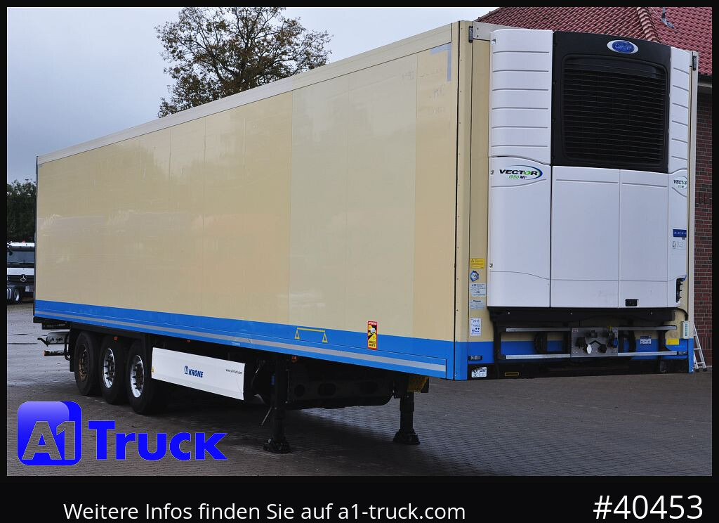 KRONE SDR 27 Carrier 1950 Mt. Doppelstock Lift, - نصف مقطورة للتبريد: صورة 1 KRONE SDR 27 Carrier 1950 Mt. Doppelstock Lift, - نصف مقطورة للتبريد: صورة 1