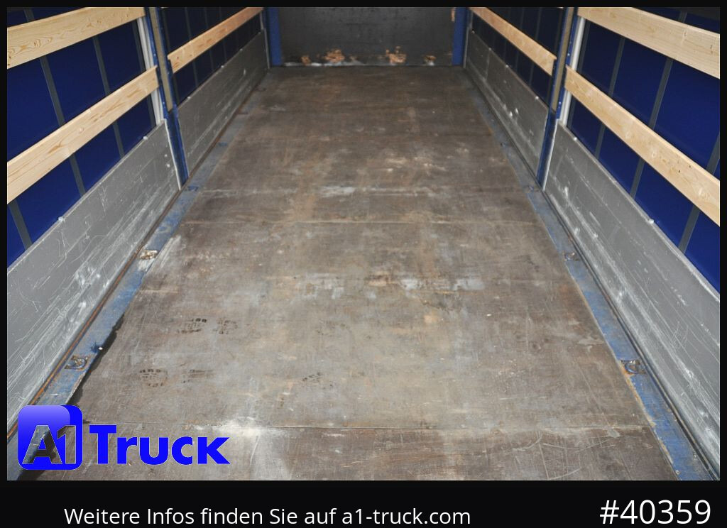 KRONE Wechselbrücke 7,45, Code XL, Bordwand, neue Plane - حاوية ذات ستائر جانبية: صورة 2 KRONE Wechselbrücke 7,45, Code XL, Bordwand, neue Plane - حاوية ذات ستائر جانبية: صورة 2