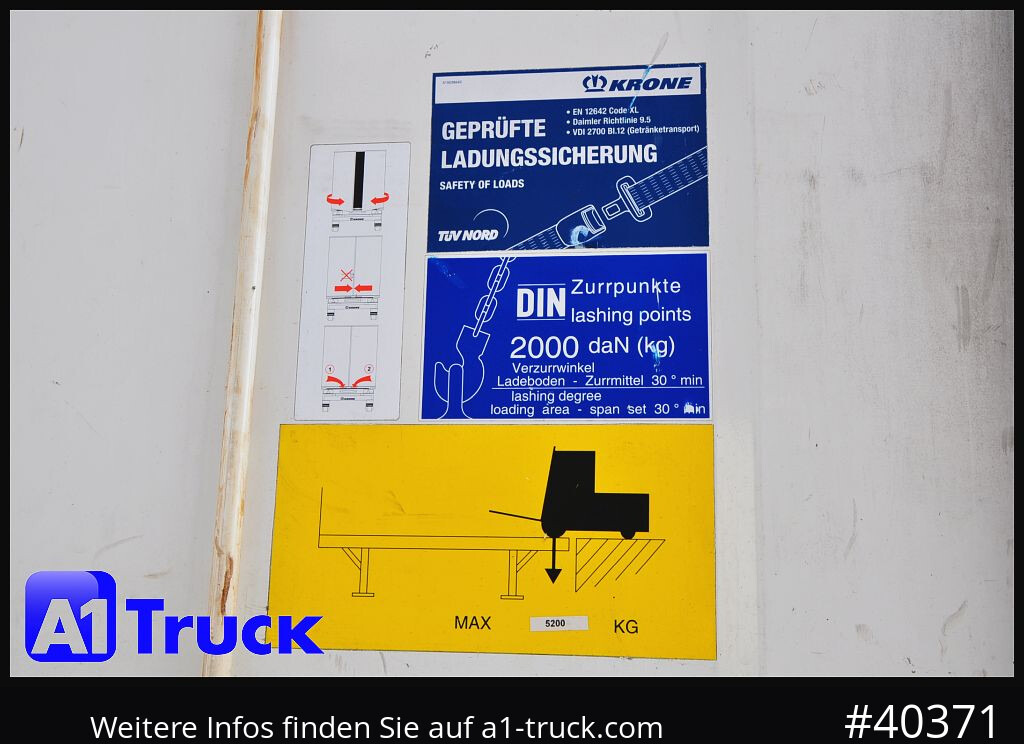 KRONE Wechselbrücke 7,45 neue Plane, Bordwand - حاوية ذات ستائر جانبية: صورة 3 KRONE Wechselbrücke 7,45 neue Plane, Bordwand - حاوية ذات ستائر جانبية: صورة 3