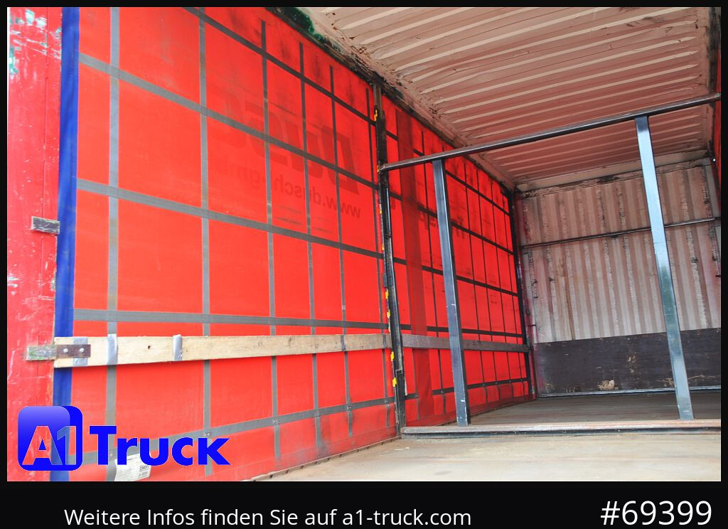 KRONE Wechselbrücke Jumbo BDF 7,82 - حاوية ذات ستائر جانبية: صورة 5 KRONE Wechselbrücke Jumbo BDF 7,82 - حاوية ذات ستائر جانبية: صورة 5