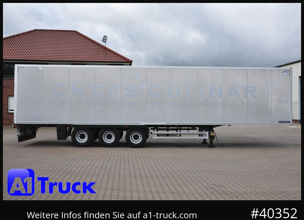 نصف مقطورة للتبريد LAMBERT LVFS3, Thermo King, Bitemp., Liftachse,: صورة 8