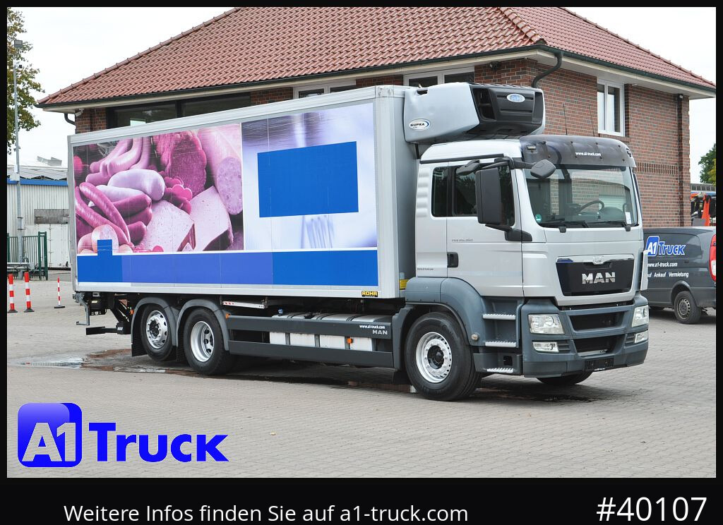 MAN TGS 26.360, Carrier 1150 Rolltor+ LBW, Lift - شاحنة ذات مبرد: صورة 1 MAN TGS 26.360, Carrier 1150 Rolltor+ LBW, Lift - شاحنة ذات مبرد: صورة 1