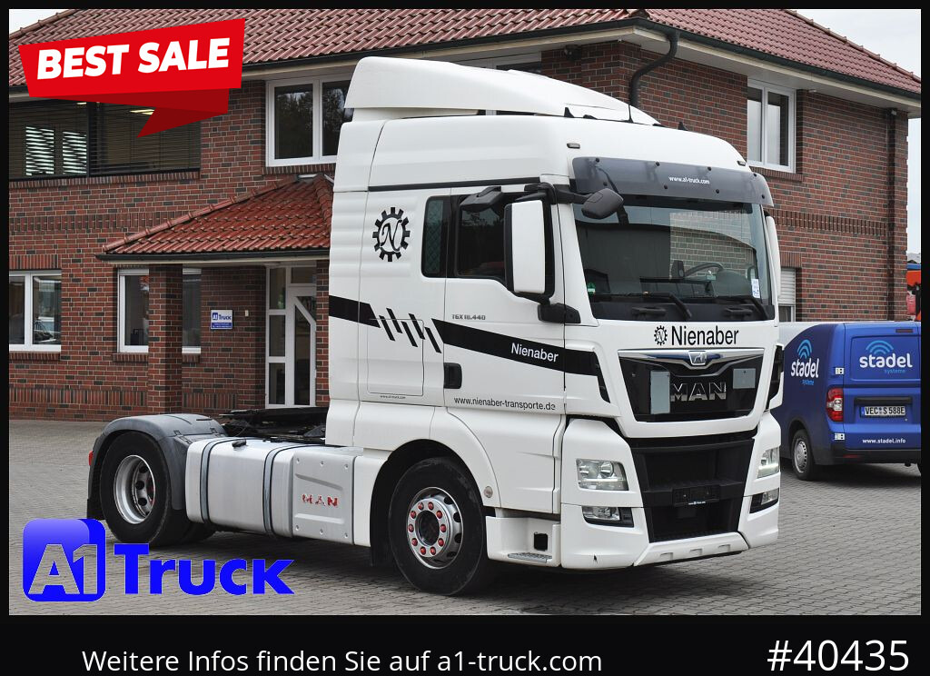 MAN TGX 18,440 XLX Intarder, Hydraulik, Navi ACC - رأس تريلا: صورة 1 MAN TGX 18,440 XLX Intarder, Hydraulik, Navi ACC - رأس تريلا: صورة 1