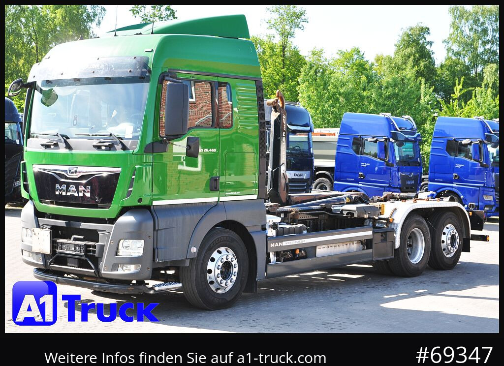 شاحنة برافعة خطافية MAN TGX 26.460 XLX BL 6x2,  Meiller, Funk: صورة 13
