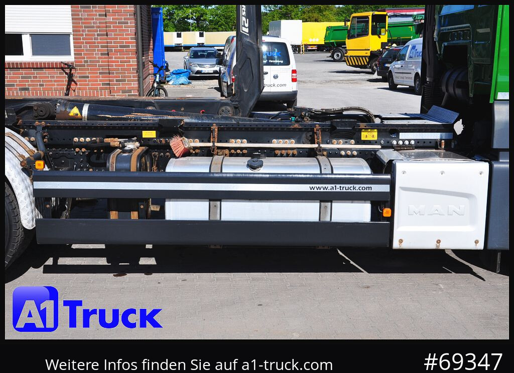 شاحنة برافعة خطافية MAN TGX 26.460 XLX BL 6x2,  Meiller, Funk: صورة 15