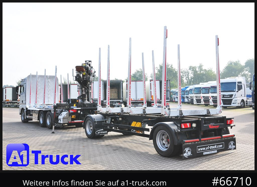 شاحنة قطع الأشجار, شاحنة كرين MAN TGX 26.480, Holz Kesla 2109, 6x4,: صورة 11 شاحنة قطع الأشجار, شاحنة كرين MAN TGX 26.480, Holz Kesla 2109, 6x4,: صورة 11