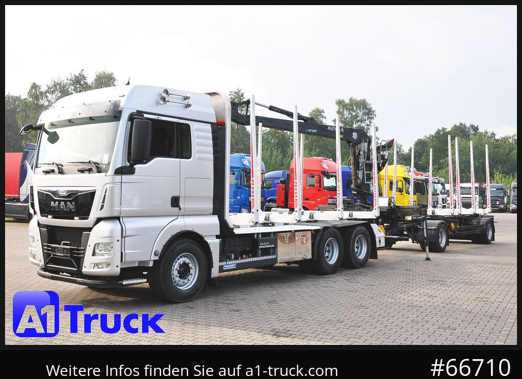 شاحنة قطع الأشجار, شاحنة كرين MAN TGX 26.480, Holz Kesla 2109, 6x4,: صورة 13 شاحنة قطع الأشجار, شاحنة كرين MAN TGX 26.480, Holz Kesla 2109, 6x4,: صورة 13