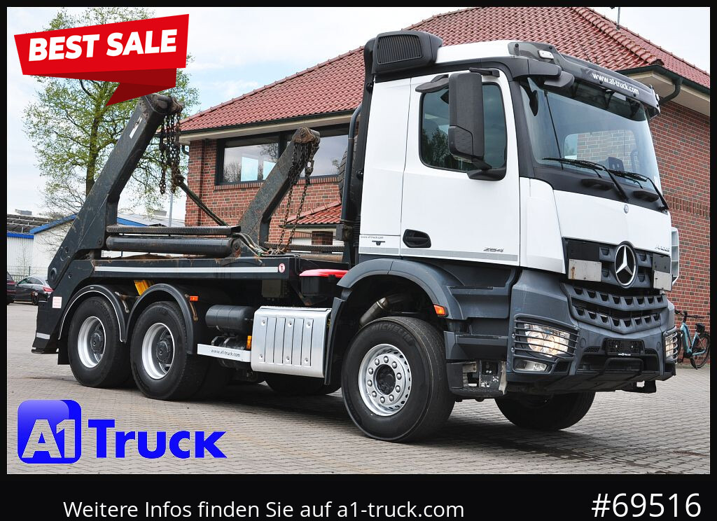 MERCEDES-BENZ 2645 Arcos 6x4 Klima AHK, - شاحنة لودر انزلاقي: صورة 1 MERCEDES-BENZ 2645 Arcos 6x4 Klima AHK, - شاحنة لودر انزلاقي: صورة 1