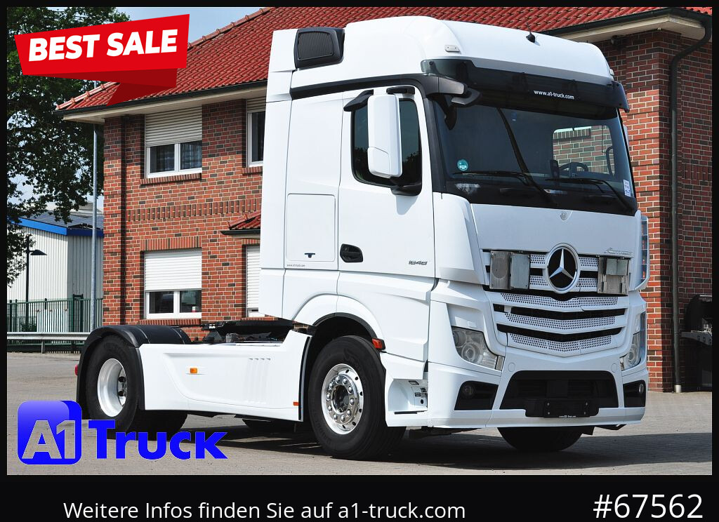 MERCEDES-BENZ Actros 1848 BigSpace Hydraulik, - مقطورة السحب: صورة 1 MERCEDES-BENZ Actros 1848 BigSpace Hydraulik, - مقطورة السحب: صورة 1