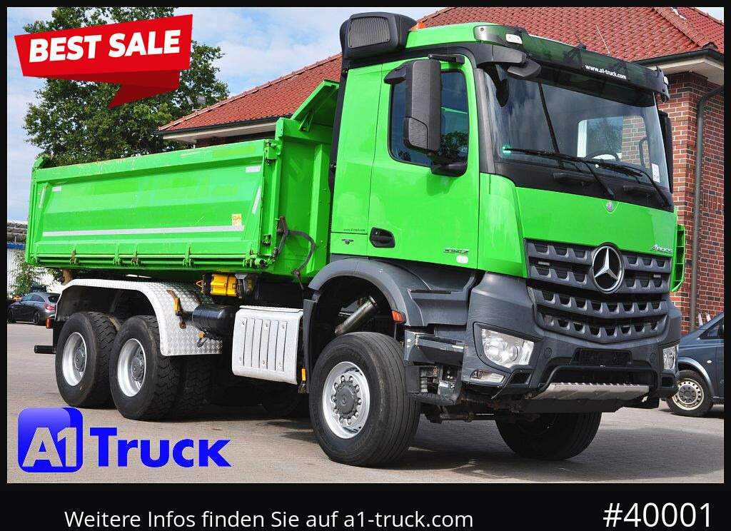 MERCEDES-BENZ Arcos 3342 BB, 6X6 Meiller Bordmatik - شاحنة قلاب: صورة 1 MERCEDES-BENZ Arcos 3342 BB, 6X6 Meiller Bordmatik - شاحنة قلاب: صورة 1
