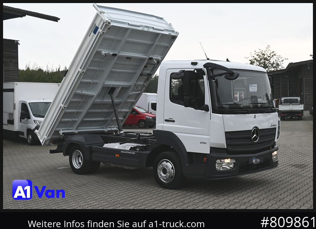 MERCEDES-BENZ Atego 816 Kipper, Ahk,Klima, Meiller, 3-Sitzer - قلاب صغير: صورة 1 MERCEDES-BENZ Atego 816 Kipper, Ahk,Klima, Meiller, 3-Sitzer - قلاب صغير: صورة 1