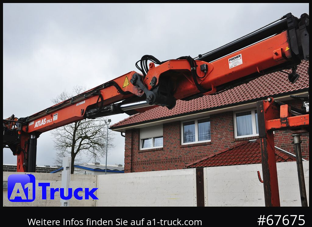 MERCEDES-BENZ Axor 2543, Atlas 170.2 Kran, Lift-Lenkachse, - شاحنة كرين, شاحنات مسطحة: صورة 2 MERCEDES-BENZ Axor 2543, Atlas 170.2 Kran, Lift-Lenkachse, - شاحنة كرين, شاحنات مسطحة: صورة 2