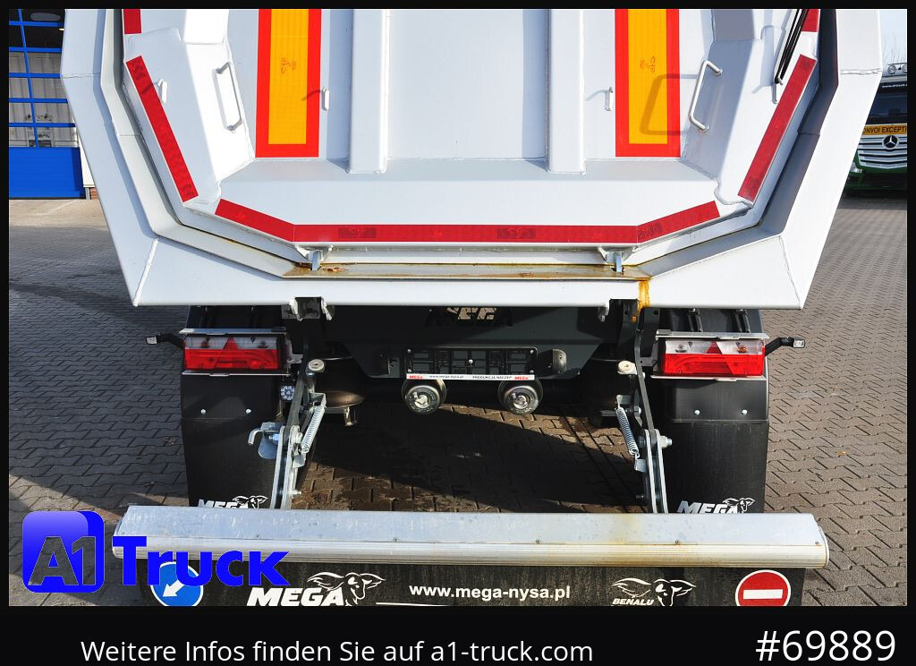 REISCH Mega 28m³ Lift Stahl SAF Hardox - نصف مقطورة قلابة: صورة 4 REISCH Mega 28m³ Lift Stahl SAF Hardox - نصف مقطورة قلابة: صورة 4